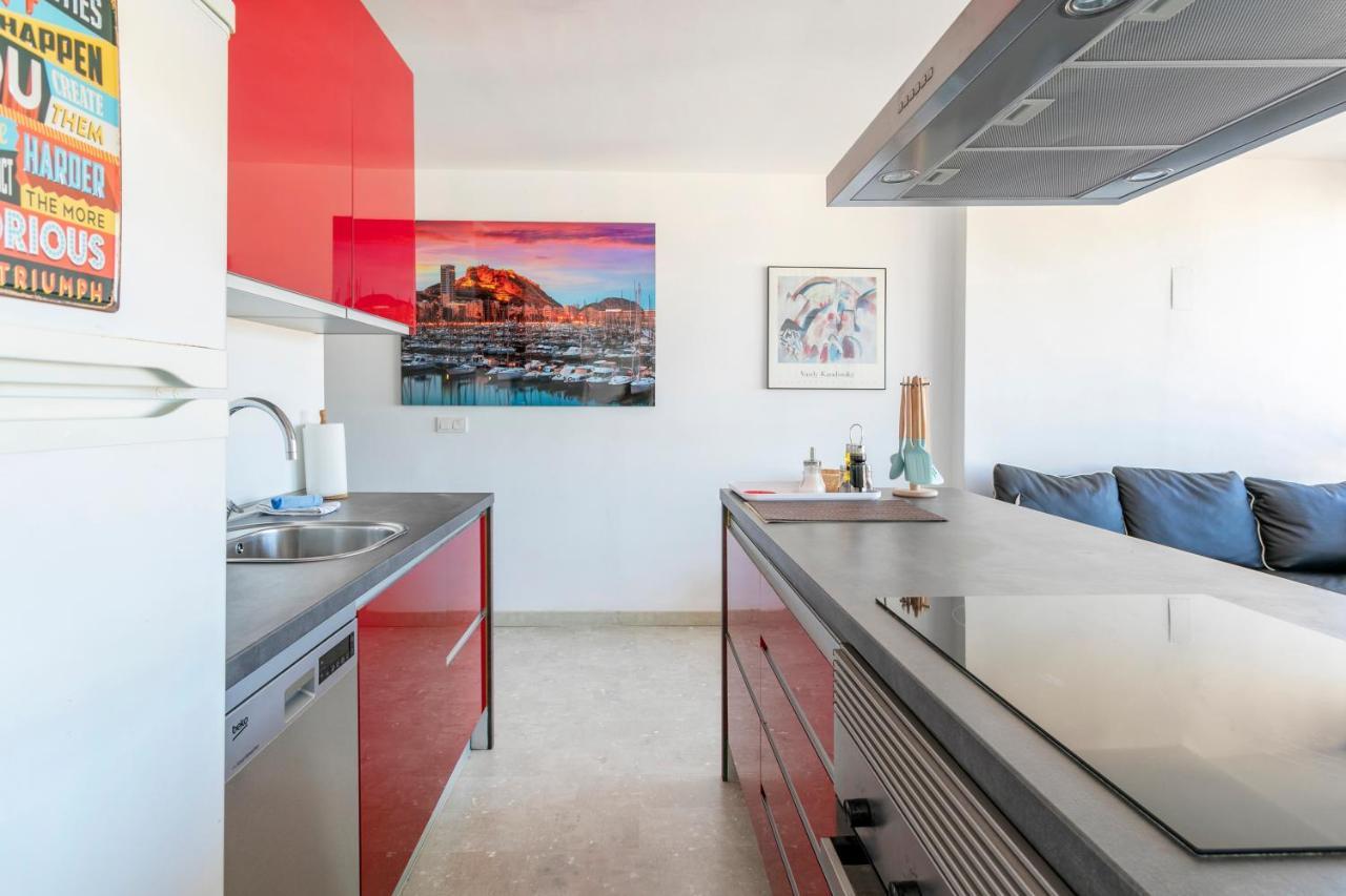 Beach Suite, City & Mountain View Alicante Ngoại thất bức ảnh